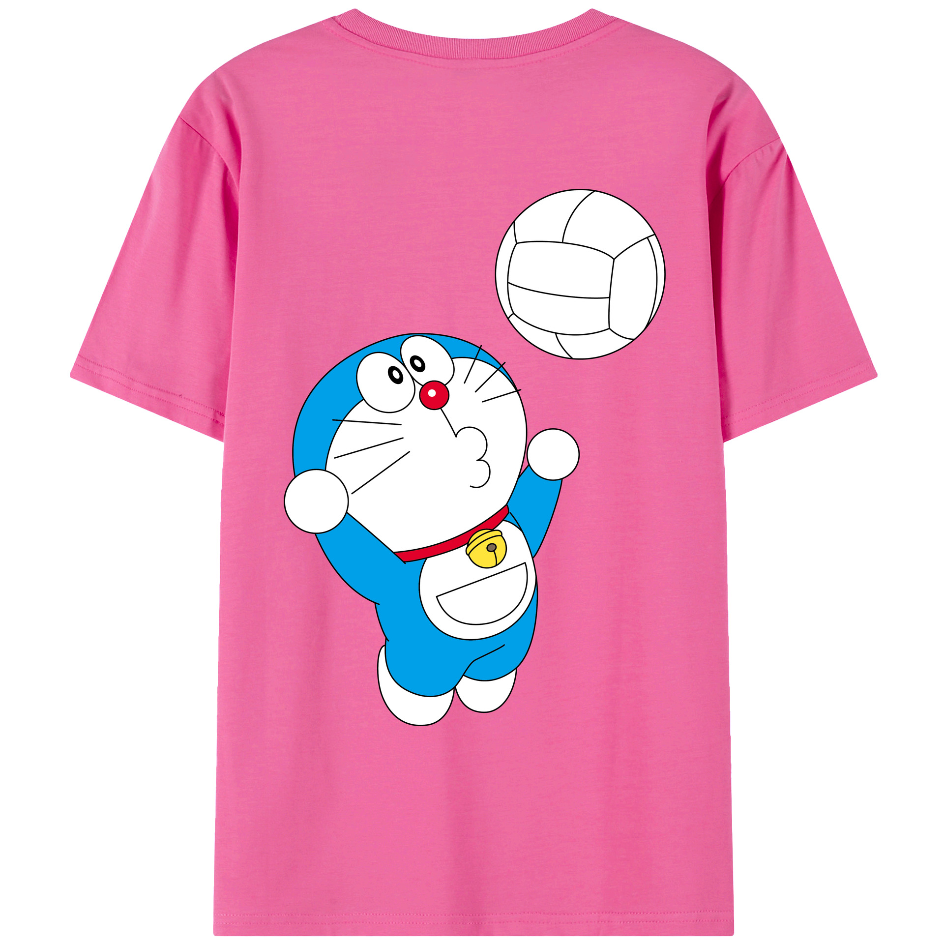 （画像用） ドラえもん Doraemon レディース半袖Tシャツ(バックプリント)